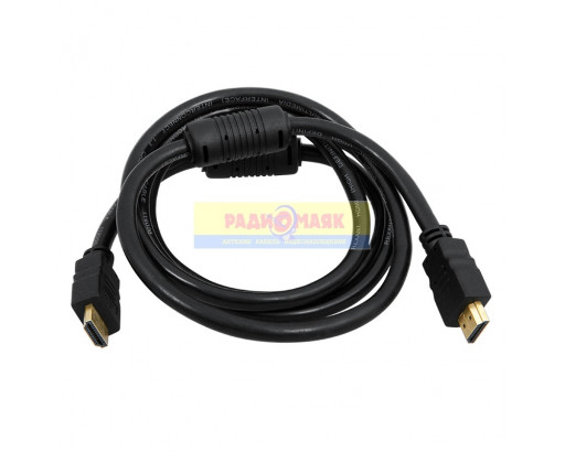 Шнур HDMI-HDMI  (2 метра)  gold   (PE bag) 4K    PROCONNECT    17-6204-6