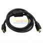Шнур HDMI-HDMI  (2 метра)  gold   (PE bag) 4K    PROCONNECT    17-6204-6