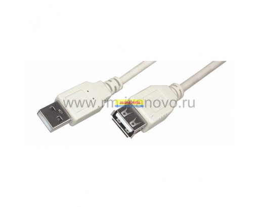 Шнур USB 2.0 удлинитель    5 м (штекер-гнездо) 18-1117 / APH-451- 5м