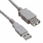 Шнур USB 2.0 ХВОСТ   0,3 м (штекер-гнездо)   3-70003   APH-451_0.30