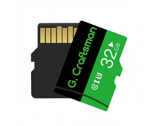 Карта памяти MicroSD 32 Gb class 10 (без адаптера) U1, Kingston canvas скорость 100МБ/с, для видеонаблюдения SDCS2/32GB