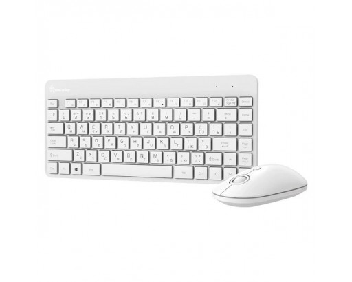 Комплект клавиатура+мышь Smartbuy 220349AG белый (SBC-220349AG-W)