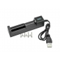 Зарядное устройство Li-ion на 1акк. от USB (18650/14500/16340) 4,2V 0,5A YH-USB01