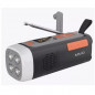 Радиоприёмник MIVO MR-002 (FM, AM, солн. бат., динамо, power bank 4500mAh, фонарь, 3W , Type-C)