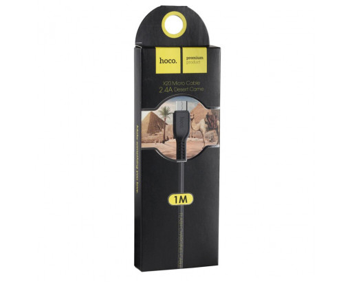 Кабель USB - Micro USB HOCO X20 Flash micro charging (1 м)