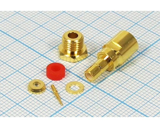 Гнездо SMB под пайку RG-174                                      906            (Я)