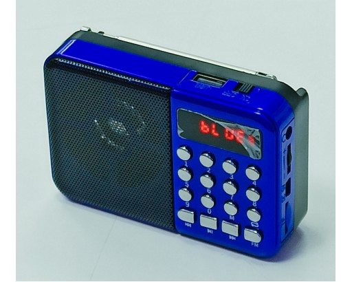 Радиоприёмник C3 (BT, дисплей, USB, microSD, AUX, заряд от USB)