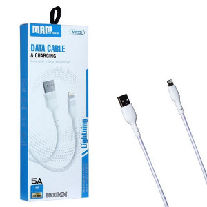 Кабель USB - Lightning MRM MR-95i Silicon (1 м)
