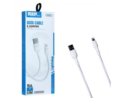 Кабель USB - Lightning MRM MR-95i Silicon (1 м)