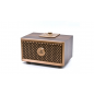 Колонки компьютерные USB Kisonli G2 (golden+brown, радио, Bluetooth)