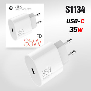 СЗУ 3,0А  35W Type-C 5V-12V=2.1A-3,5А (PD35W) deespi/MRM DE03