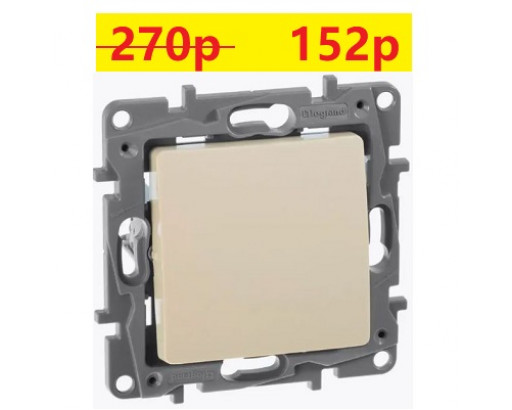 Legrand Etika сл. кость Выключатель Проходной 1 кл        672305