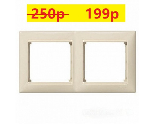 Legrand Valena Слоновая кость Рамка 2-я                                 774352