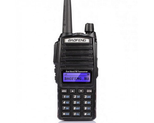 Радиостанция Baofeng UV82  (2 диапазона) (134-174......400-520) 10W, 3 режима, Type-c, Аналог F9