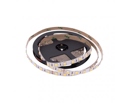 Лента 24v IP20 Нейтральный белый 12W/m КАТУШКА 5м PRO SMD2835 128LED/м 4000-4500К 1560Лм Leds Power ПРО140 005171