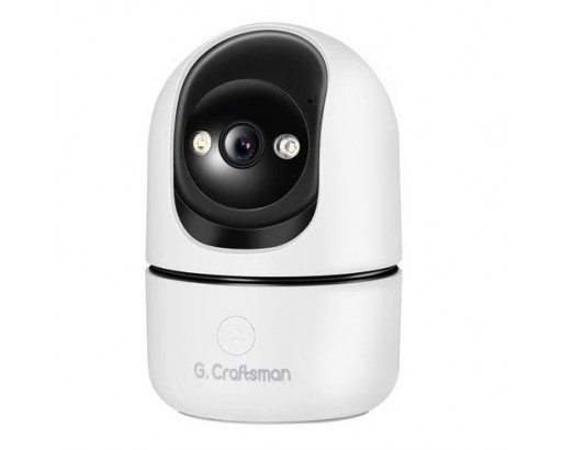 Камера IP Wi-Fi поворотная с удаленным доступом G. Craftsman C2 (3 Mpx, MicroSD до 128Гб, зум 4x, 355°, 90° H265, Type-C)