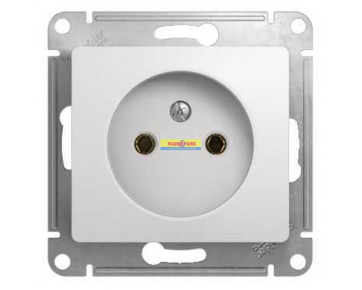 Schneider electriс GLOSSA Белый Розетка 1-я                         GSL000141