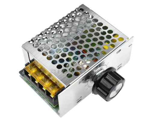 Регулятор напряжения 220V (50-220V,4000W ) контроллер скорости двигателя, диммер, в корпусе