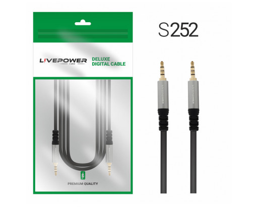 Аудио кабель AUX 1,8м 4Pin Premium H227
