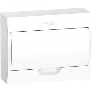 Бокс ЩРН-П-12 Systeme Electric Easy9 Box навес. с белой дверцей 1ряд/12модулей IP40 (в.ш.г. 200х256х94) ,IK07,63А,2 клеммы EZ9E112P2SRU