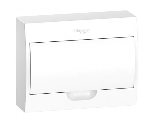 Бокс ЩРН-П-12 Systeme Electric Easy9 Box навес. с белой дверцей 1ряд/12модулей IP40 (в.ш.г. 200х256х94) ,IK07,63А,2 клеммы EZ9E112P2SRU