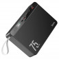 Аккумулятор внешний (Power bank) HOCO J94 75000mAh 22,5W, быстрый заряд, чёрный