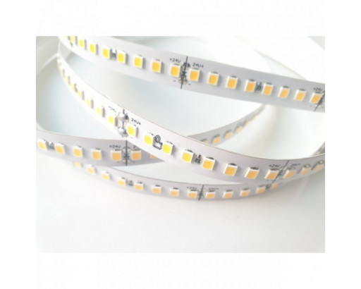 Лента 24v IP20 ХОЛОДНЫЙ белый 16W/m КАТУШКА 5м LUX SMD2835 176LED/м 6000-6500К 2560Лм LUX160 Leds Power 006154