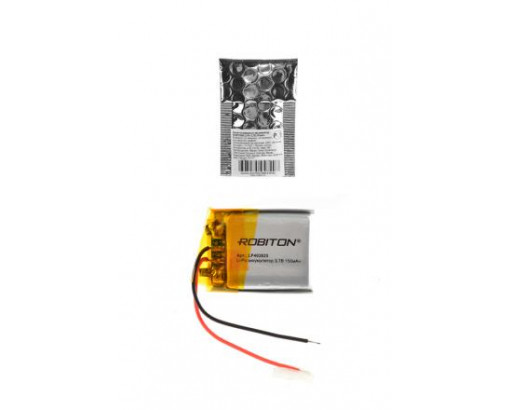 Аккумулятор  Li-Pol  402025                      3,7V-150mAh         ROBITON