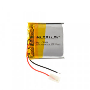 Аккумулятор  Li-Pol  603030                      3,7V-500mAh         ROBITON