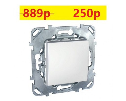 Schneider electriс UNICA Белый Выключатель 1-кл                  MGU5.201.18ZD