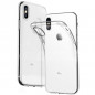 Чехол - накладка для iP XS max силикон Hoco Прозрачный  Black     (Я)