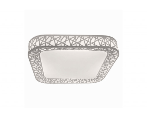 Светильник LED  управляемый LEEK  75W LOFT-W БЕЛЫЙ 3000-6500К (3700-6300-3900лм) d476х90 пульт ДУ