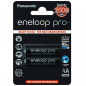 Аккумулятор R6 Ni-Mh 1,2V 2500mAh     Panasonic eneloop pro BK-3HCDE/2BE (БЛИСТЕР 4шт) ЯПОНИЯ
