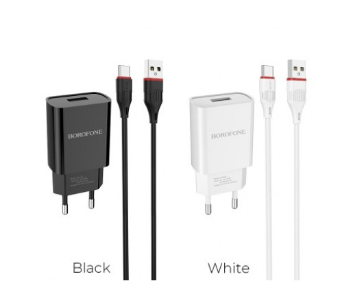 СЗУ 2,1А 10,5W USB 5V BOROFONE BA20A (в блистере)