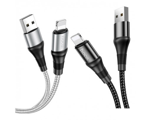Кабель USB - Lightning HOCO X50 2.4A (1 м)
