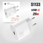 СЗУ 3,0А  25W Type-C 5V-12V=2.1A-3А (PD25W) deespi/MRM DE02