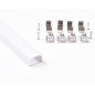 Профиль для LED ленты накл. 2515 (2000x25x15мм) Шир. ленты до 20мм (рассеив. БЕЛЫЙ матовый) СПН2515 LedsPower  008479