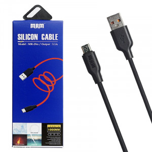 Кабель USB - Micro USB MRM MR-29m 3.1A Real Silicone (1m)