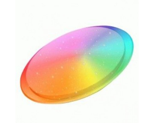 Светильник LED  управляемый LEEK  85W Galaxy RGB 3000-6500К (7200лм) IP22 570x81 пульт ДУ+кант (Saturn)