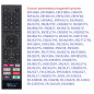 Пульт Универсальный для HISENSE RM-L1736 RU для телевизоров HISENSE / DEXP / DNS корпус пульта как Hisense ERF3E80H