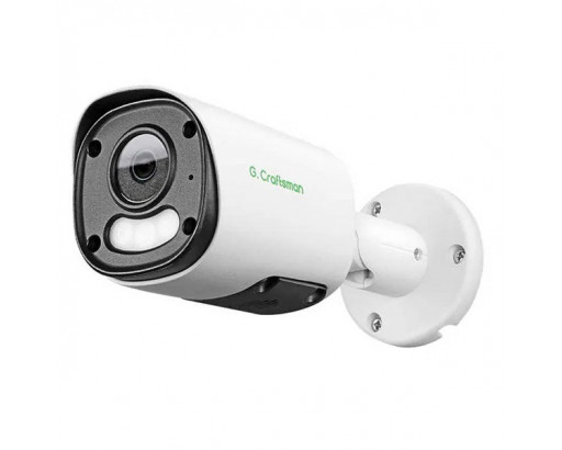 Камера IP GX-YUFD-M6S 3,6mm 6Мп уличная, цилиндр, SONY, micro SD до 128GB, IR подсв. до 30м, 0,005 люкс, H265, WDR120дБ, дет. движ., POE, мик, 20fps