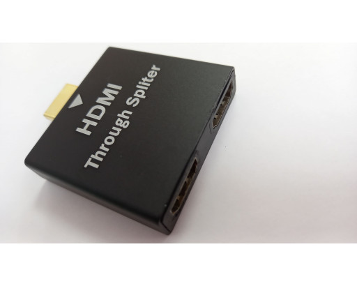Переходник шт. HDMI <--> 2 гн. HDMI в корпусе H147