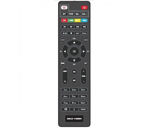 Пульт DVB-T2 Gold Vision GV-1503HD