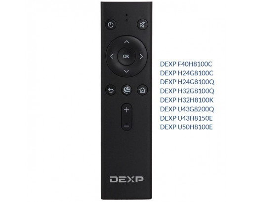 Пульт DEXP SBDV-00001 (WH211122B, WH211120B)SBER голос упр Салют TV/HI/PRESTIGO/OLTO/HYUNDAI/SBERBOX/STARWIND/VEKTA/SUNWIND