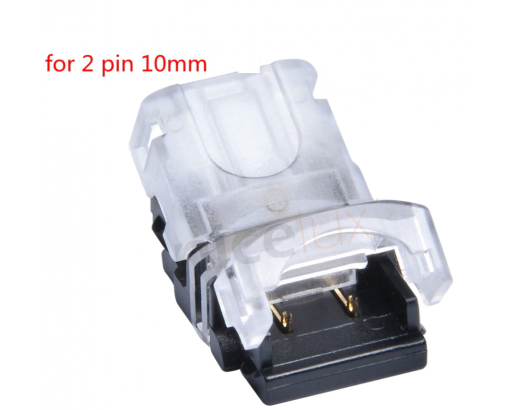 Коннектор для светодиодной ленты  Hippo-M  10mm, 2pin, ip20 (лента-лента)