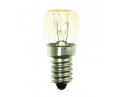 Лампа накаливания для духовки E14 15W 220V Прозрачная  t=300*C Uniel IL-F22-CL-15/E14