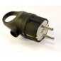 Вилка каучук с кольцом NE-AD2P+PE 1х16А 220-24V IP44 1102 (Турция)