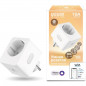 Сетевой переходник (Умная розетка) Gauss Smart Home 2300W 207-253V 10А IP20 c заземлением