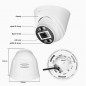 Камера IP GX-PDFI-M4G 2.8mm 4Мп уличная, купол, APP Xmeye, пластик, IP66, подсветка до 30м, 0,01 люкс, H265, детектор движ., POE, мик. DWDR