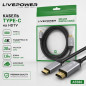 Адаптер Type-C to HDMI 4K (60hz) (никель + алюминий) 1,8м